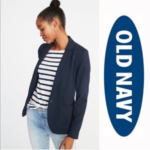 Navy blue smart blazer